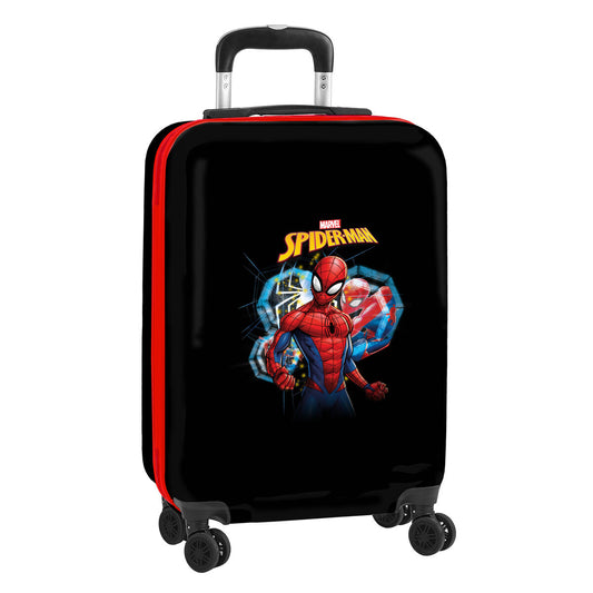 Käsimatkatavaralaukku Spider-Man Hero Musta 20'' 34,5 x 55 x 20 cm